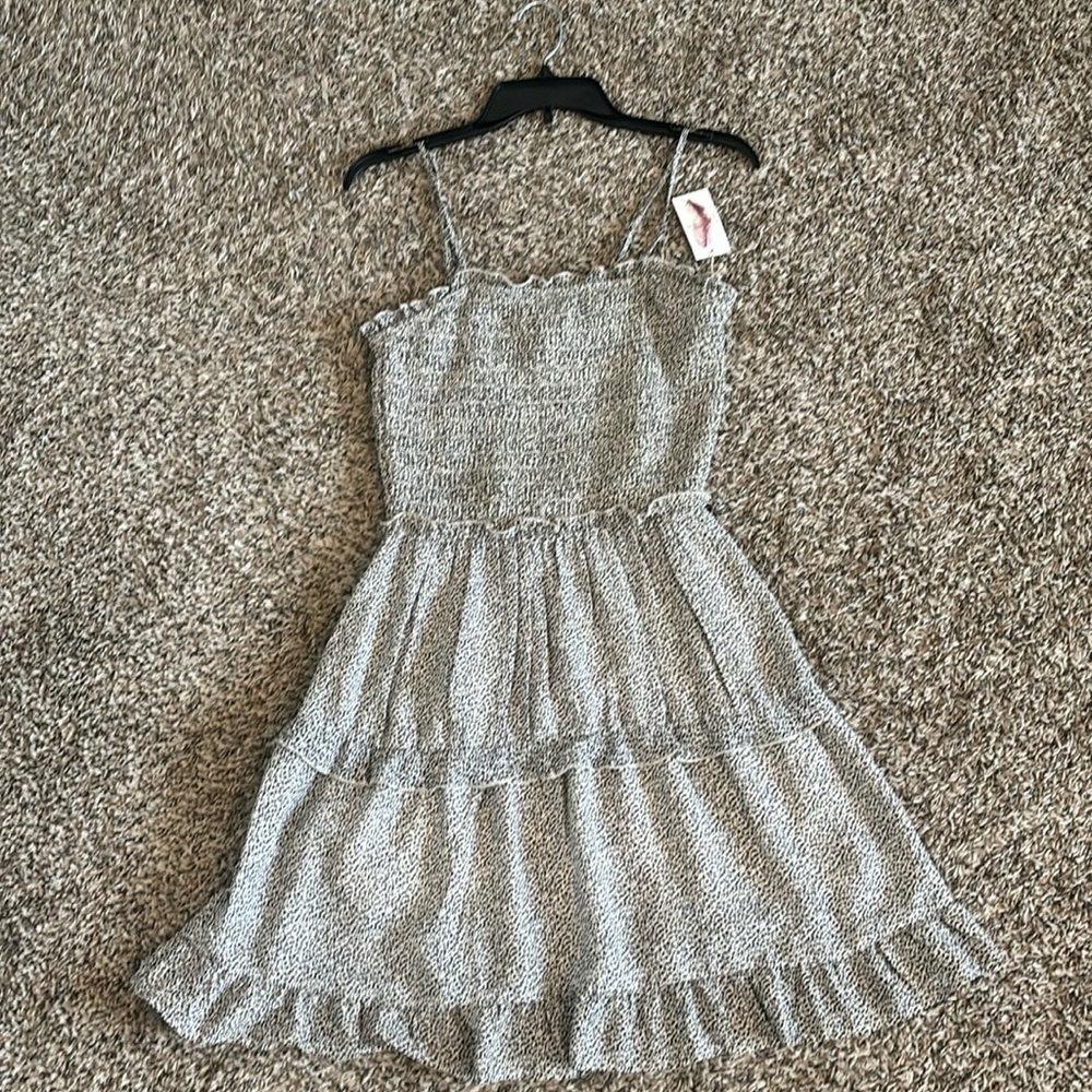 Black and white dress